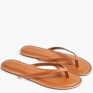 J. Crew Flip Flops. Size 6. NWT. Color: Cedar Wood Brown